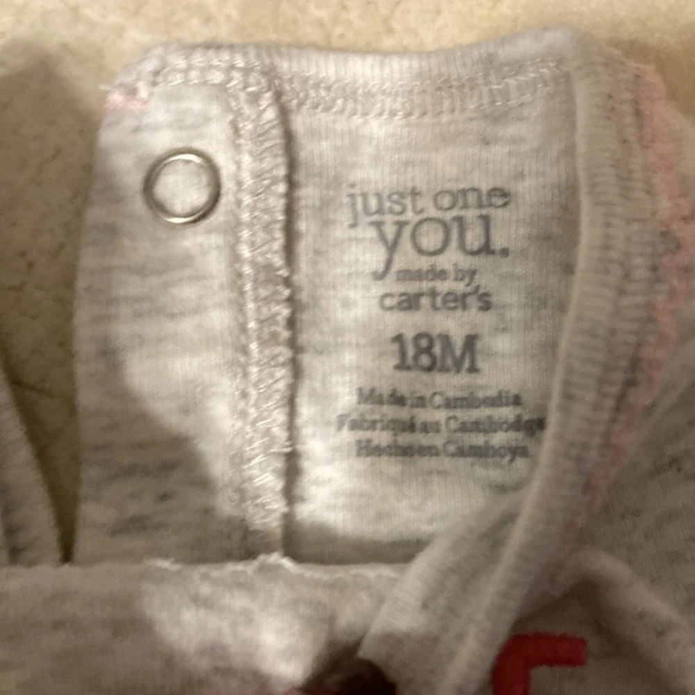 18 months girls onesies pair
